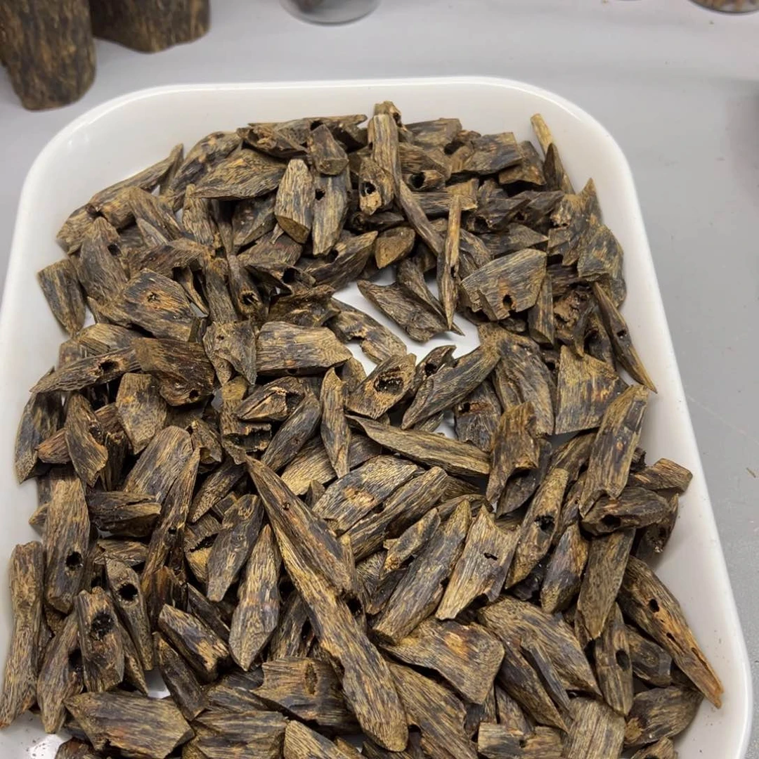 沉香沉香碎屑绿棋树枝料50克