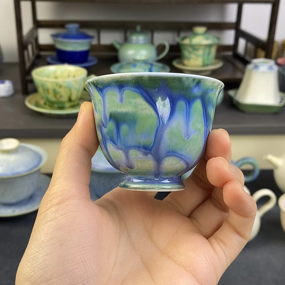 景德镇高温颜色釉杯