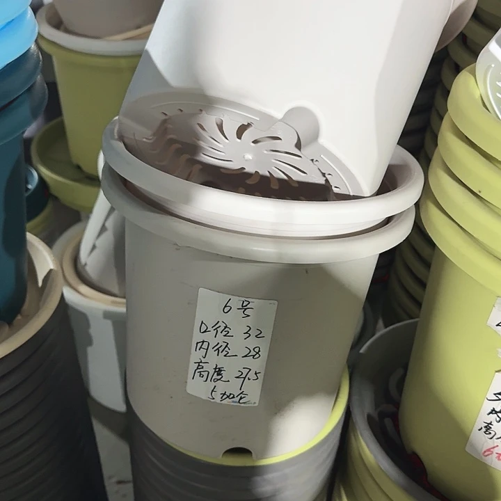 四季6#灰白5个无托口径32