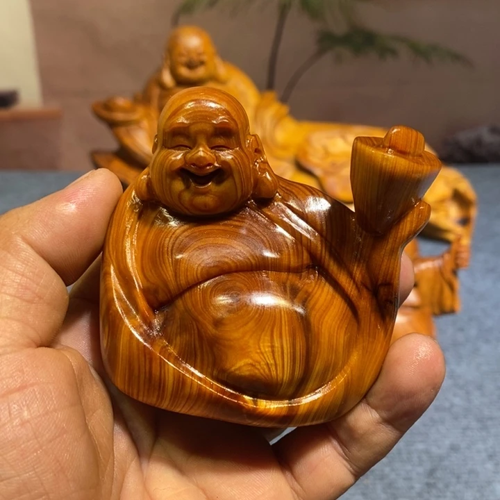 柏木（崖柏）木雕工艺品摆件家居手把件崖柏