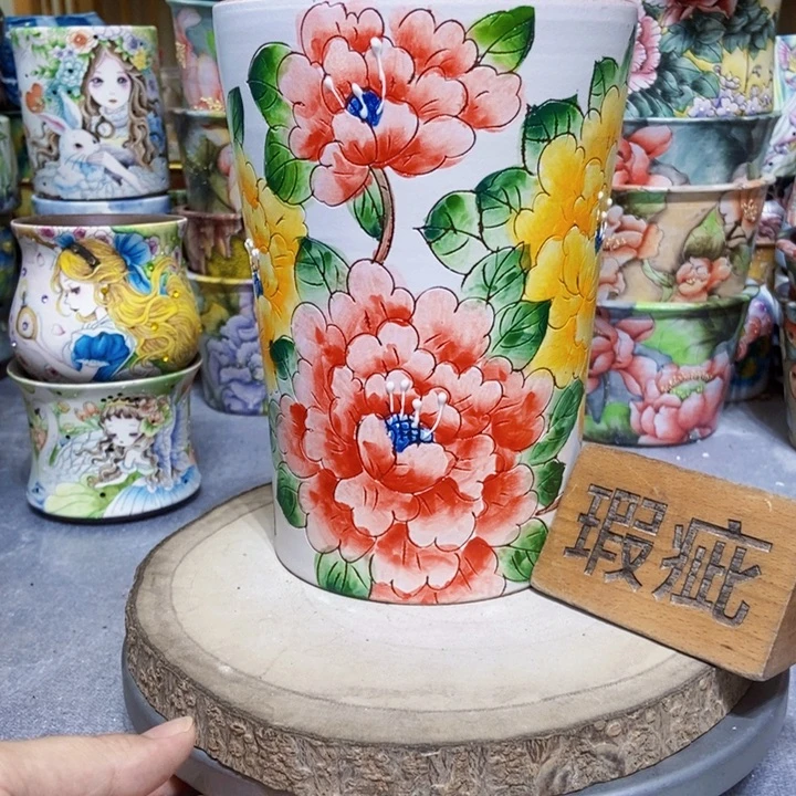 景德镇艺术手绘作品