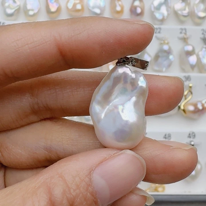 未镶嵌颈饰淡水珍珠