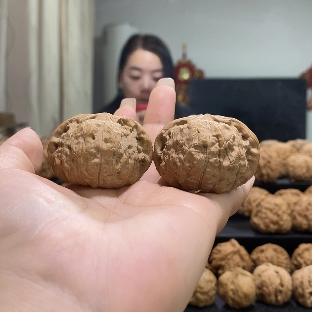 把件文玩核桃44南瓜墩