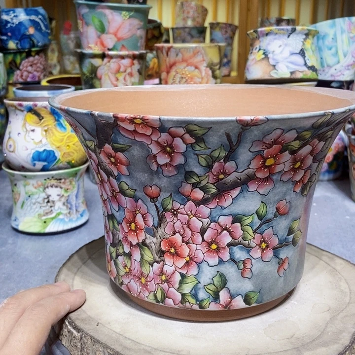 景德镇艺术手绘作品