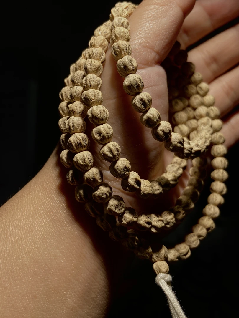 ［蜜桃］热振百香籽莲花桩微磨粉皮密度好108长串