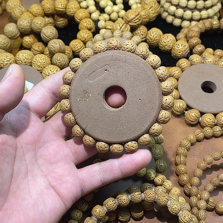 奥***】手串桃核野生小桃核卡10.5