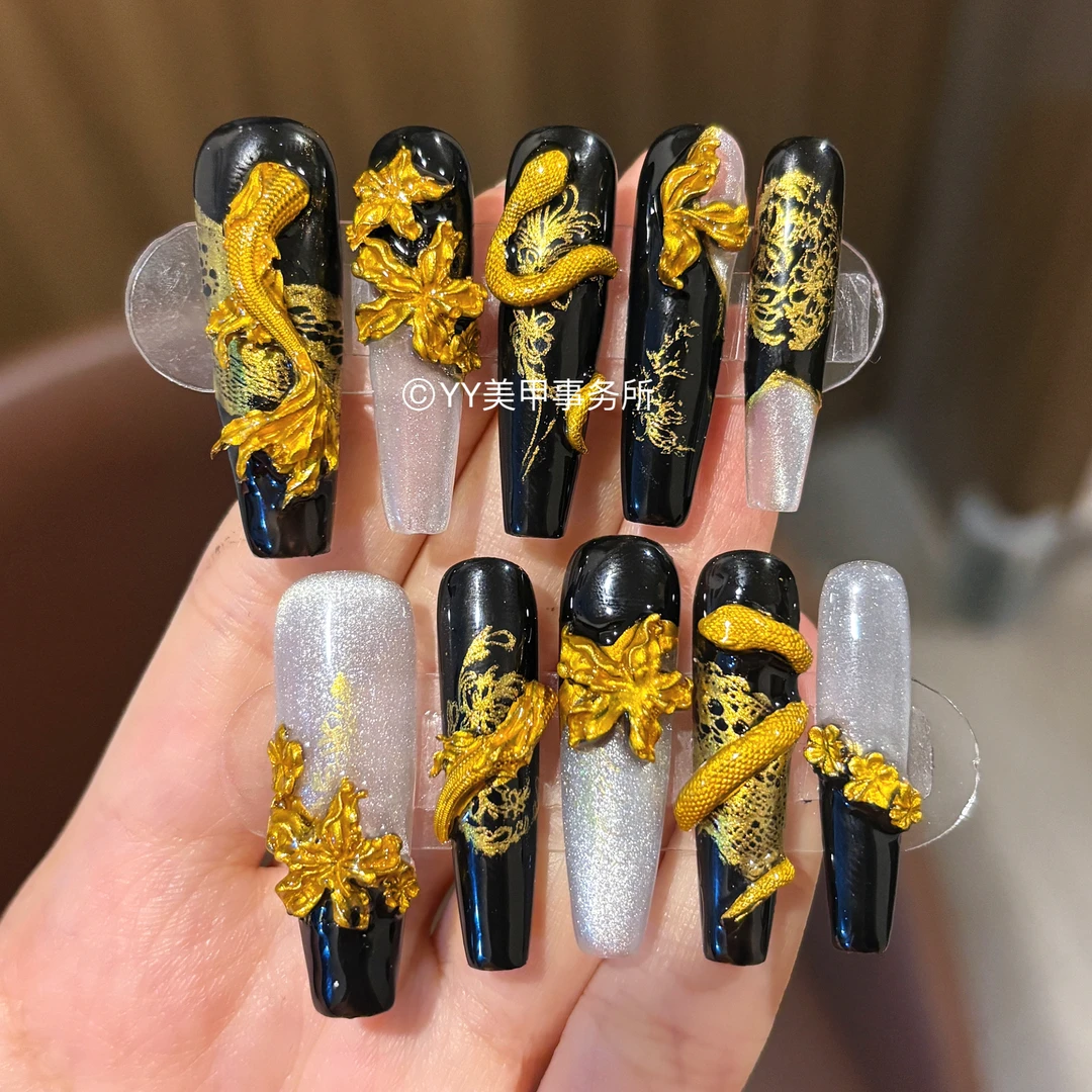 3震麟 下单后联系客服改发货时间否则无法制作手工穿戴甲