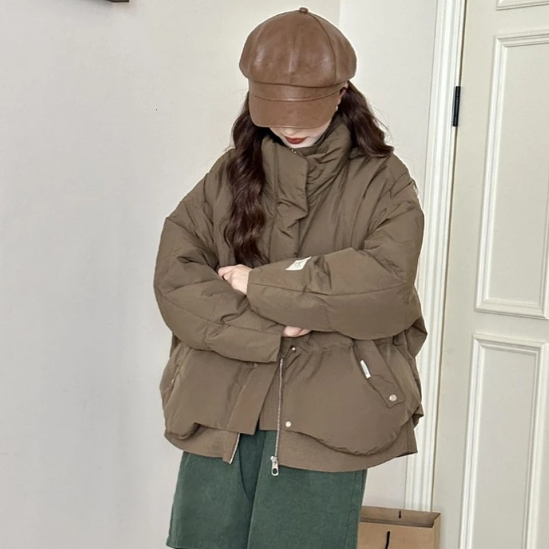 2024年新款羽绒棉服女冬季短款宽松加厚棉衣棉袄韩版时尚潮流休闲