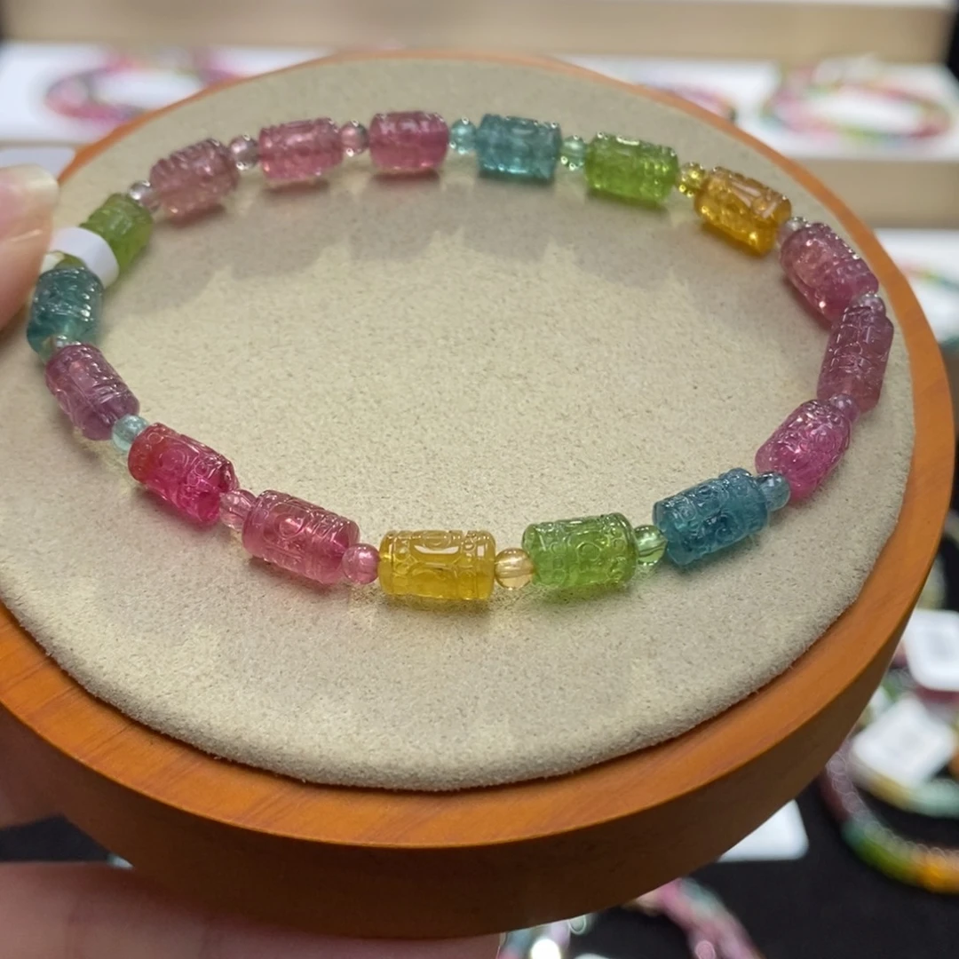 【闪购商品】碧玺手串未镶嵌两天看货期