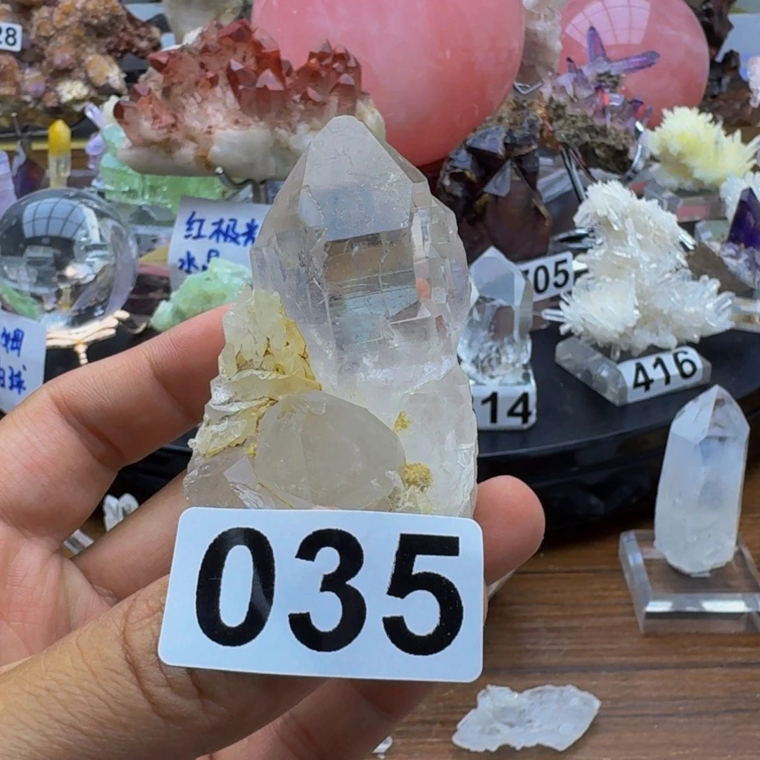 —***复水晶珠宝半成品未镶嵌