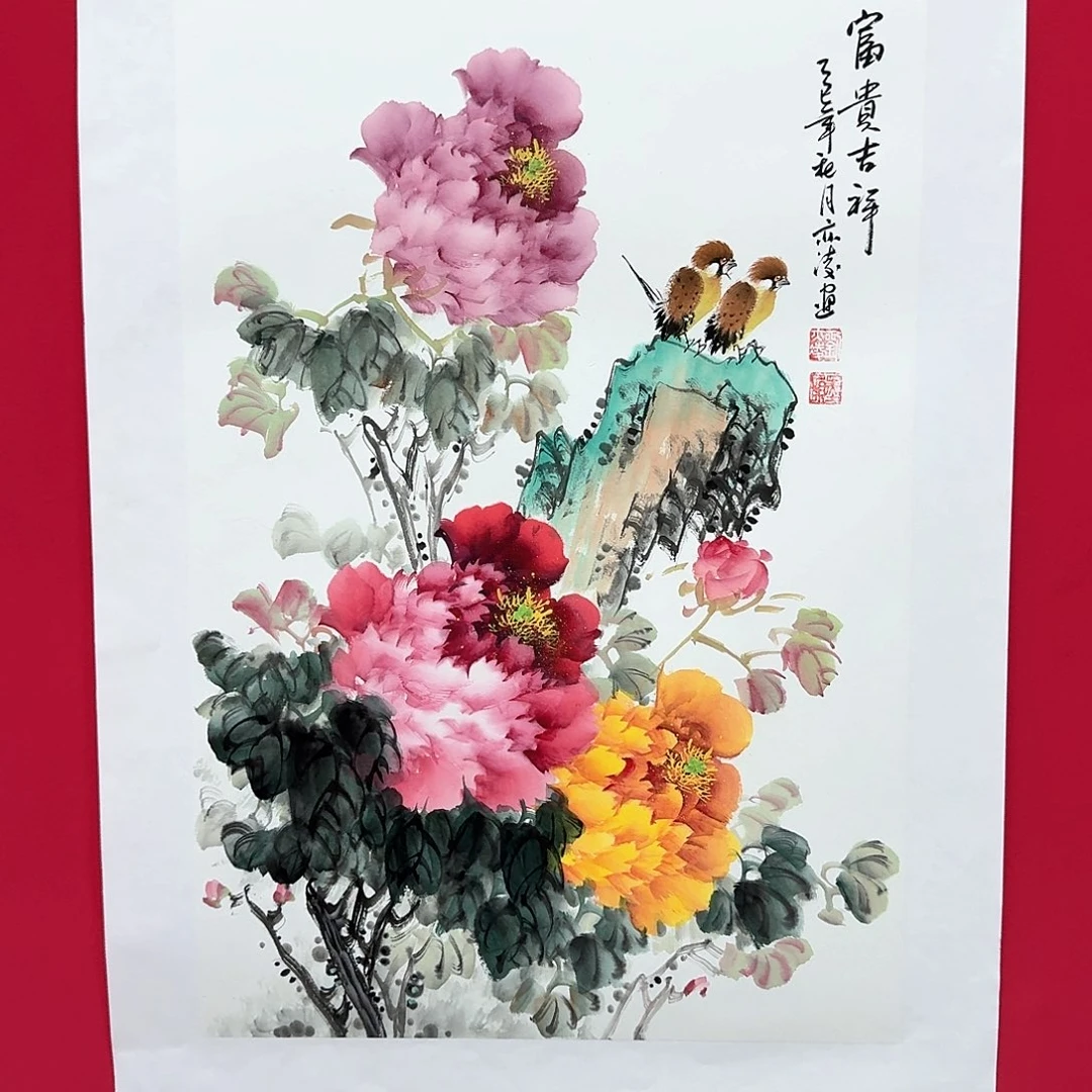 国画刘老师精品精品