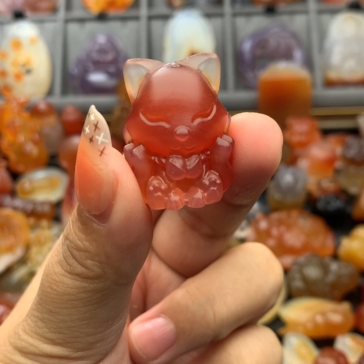 靖***格玛瑙/玉髓未镶嵌颈饰