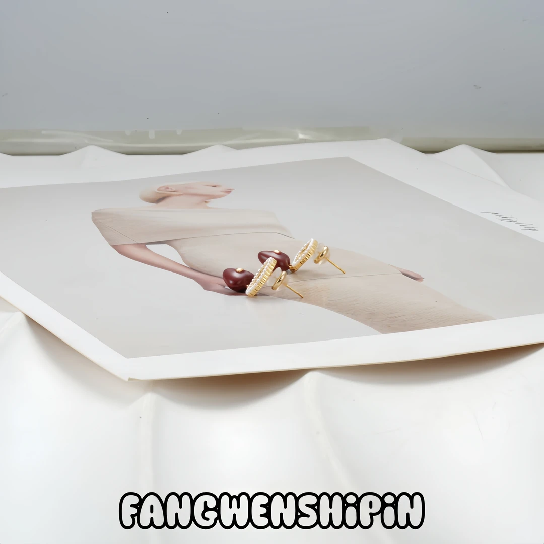 铜合金锆石耳饰 耳环5481