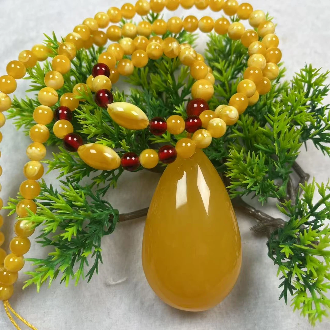 W055 古巴新蜜珠链水滴6m