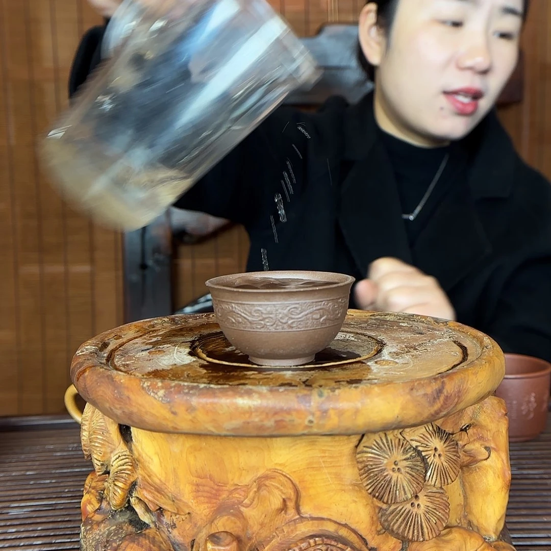 紫砂茶壶原矿泥料紫砂 50cc