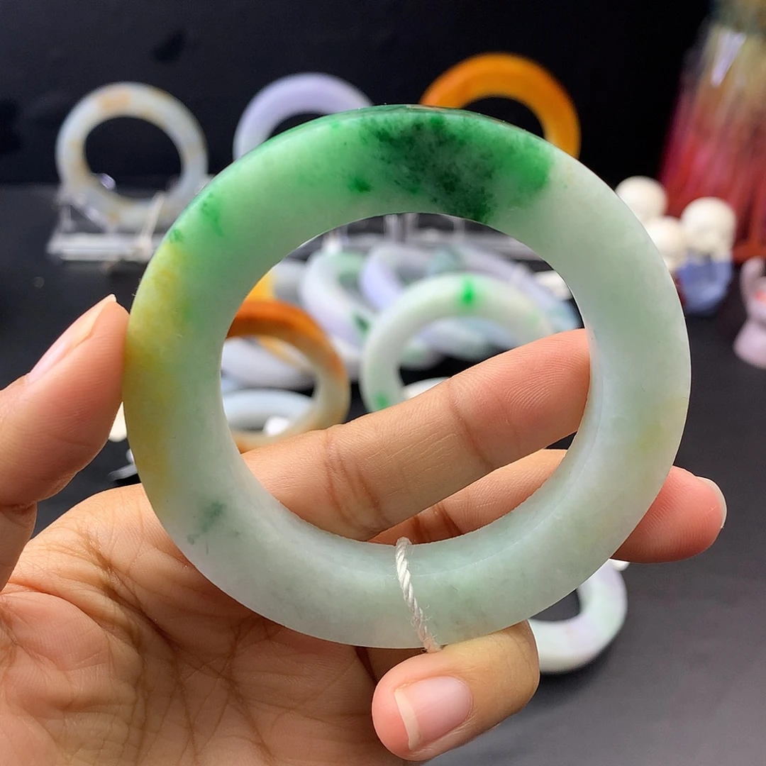 定制翡翠未镶嵌圆条