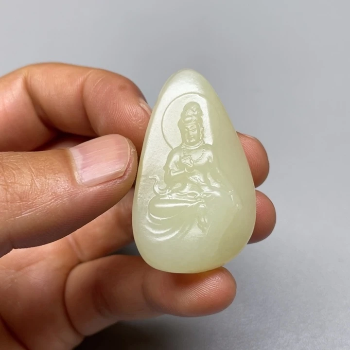 吊坠(不含链)未镶嵌和田玉龙**社