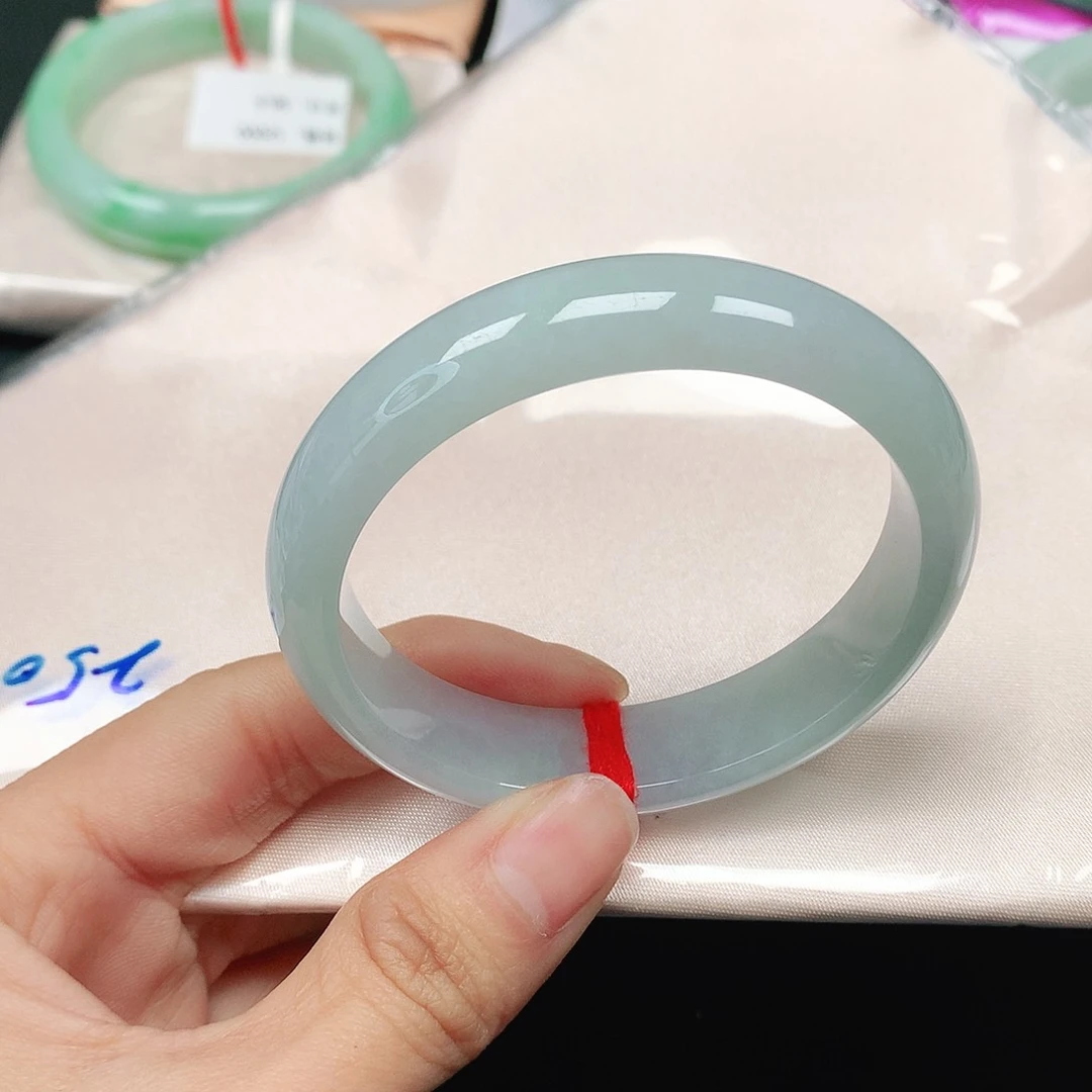 翡翠手镯（贵妃镯）未镶嵌天然翡翠手镯51