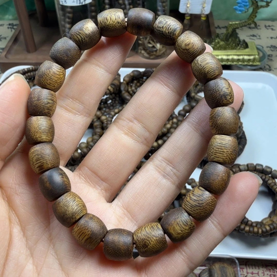 沉香碎屑沉香卡9鼓珠