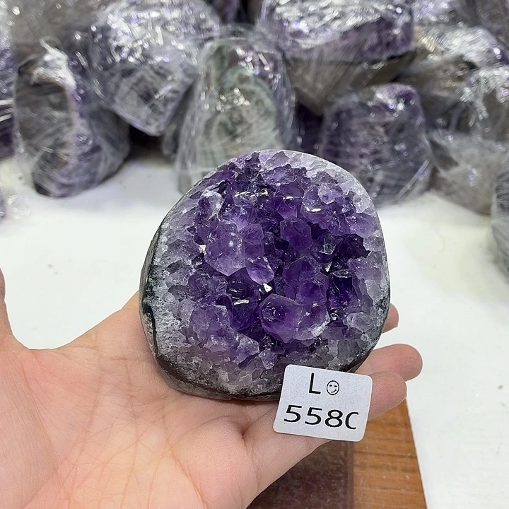 摆件水晶未镶嵌天然紫水晶