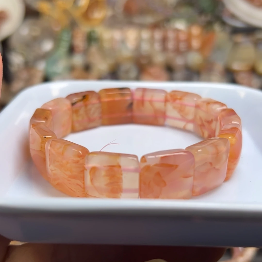 未镶嵌玛瑙/玉髓珠宝半成品