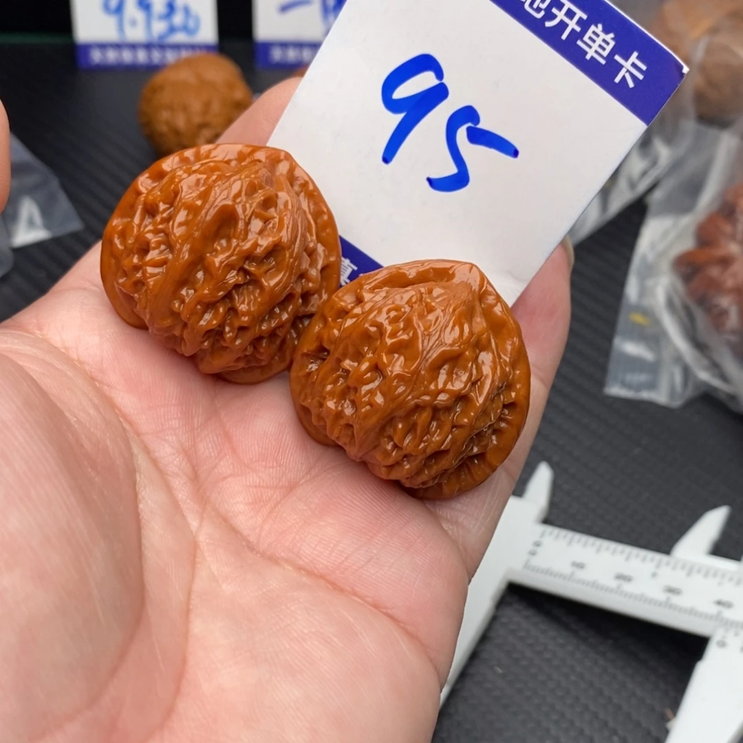 文玩核桃把件宫灯35