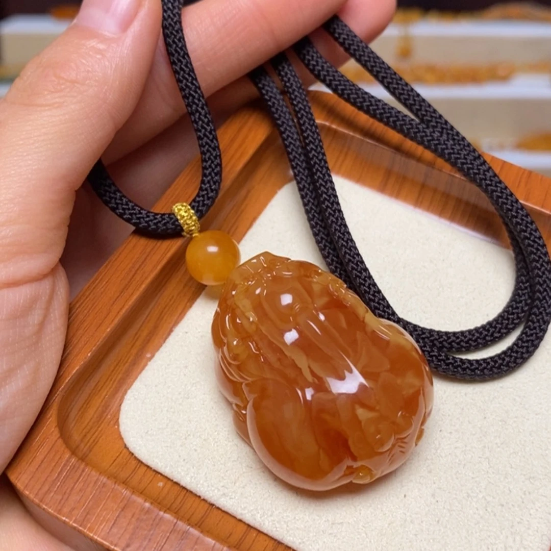 【闪购商品】未镶嵌颈饰蜜蜡项链