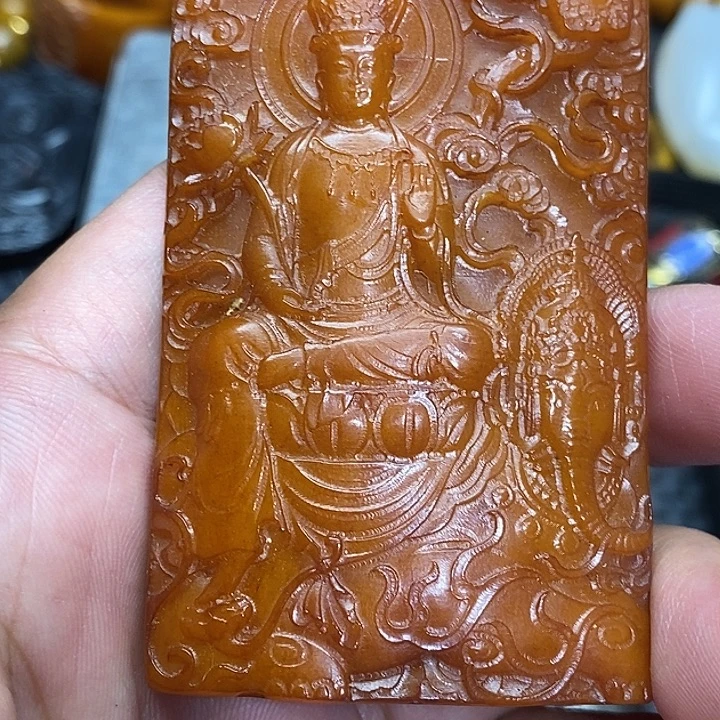 吊坠滴血莲花菩提