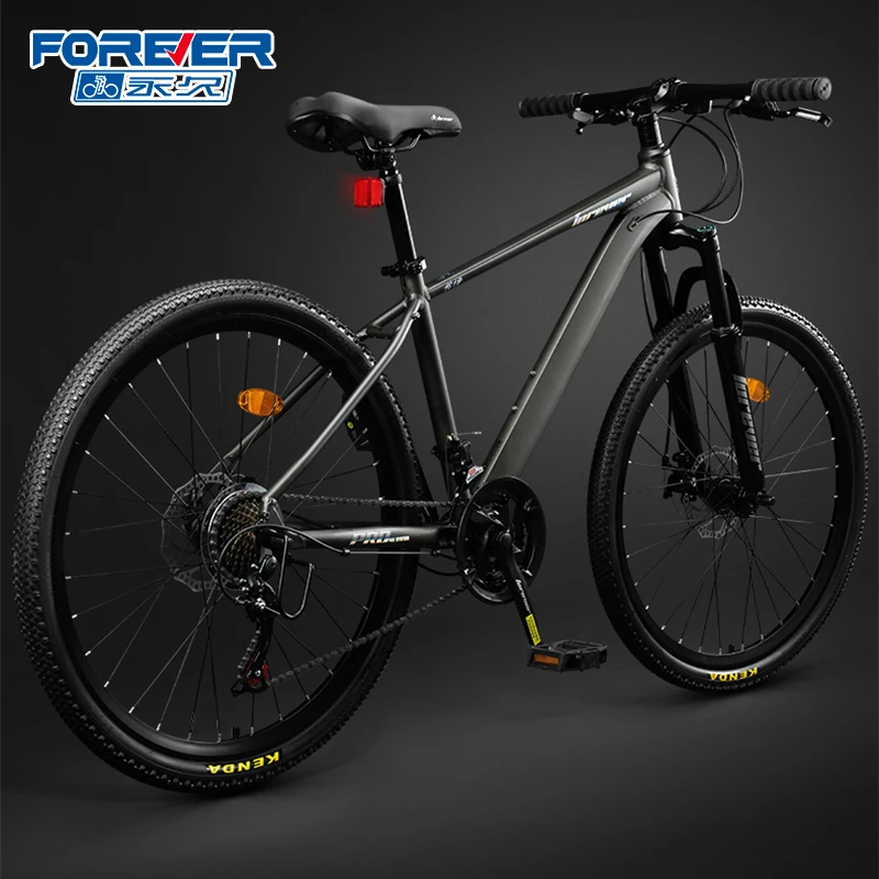 永久铝合金山地自行车越野成人男式女款减震款单车禧玛诺变速赛车