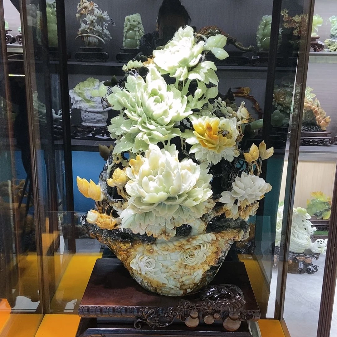 【闪购商品】未镶嵌蛇纹石玉家居摆件