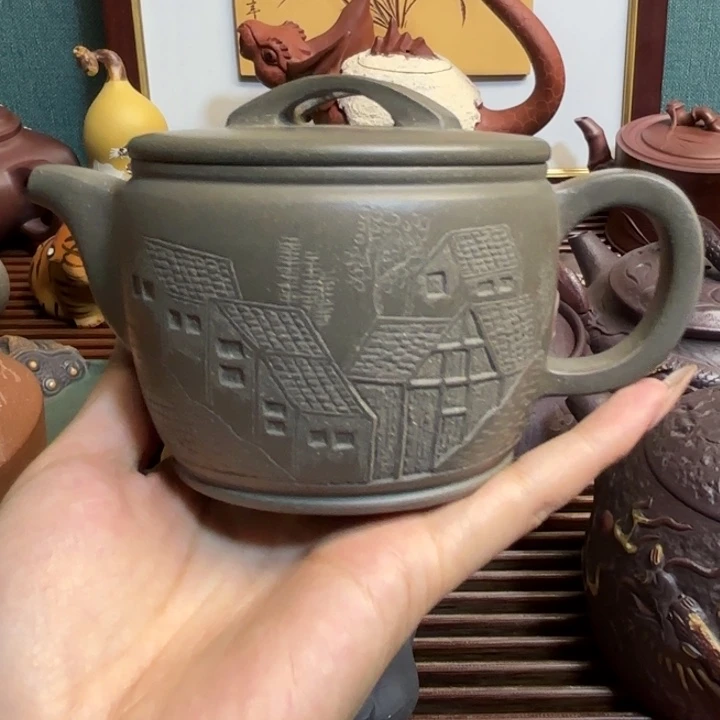 紫砂茶宠原矿精品高端紫砂壶