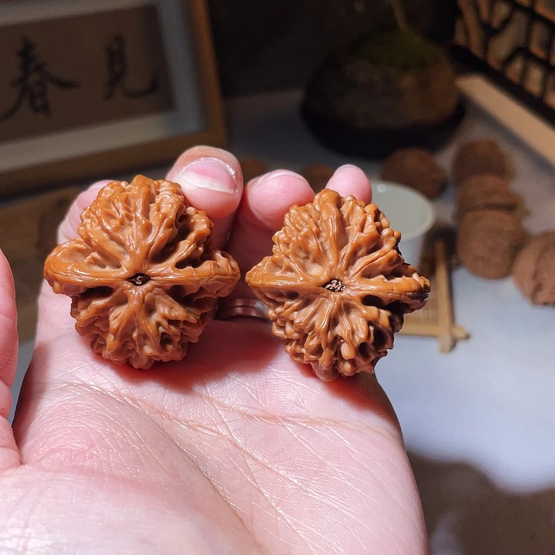 核桃手串/手链爷***爷37-38秦闷有虫眼