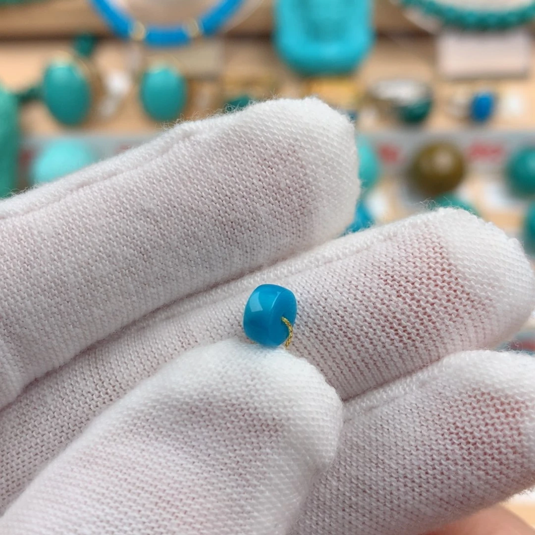 绿松石未镶嵌配饰5.7-3mm