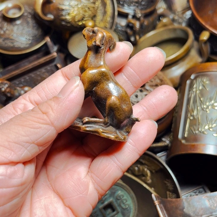 铜器摆件收收藏藏