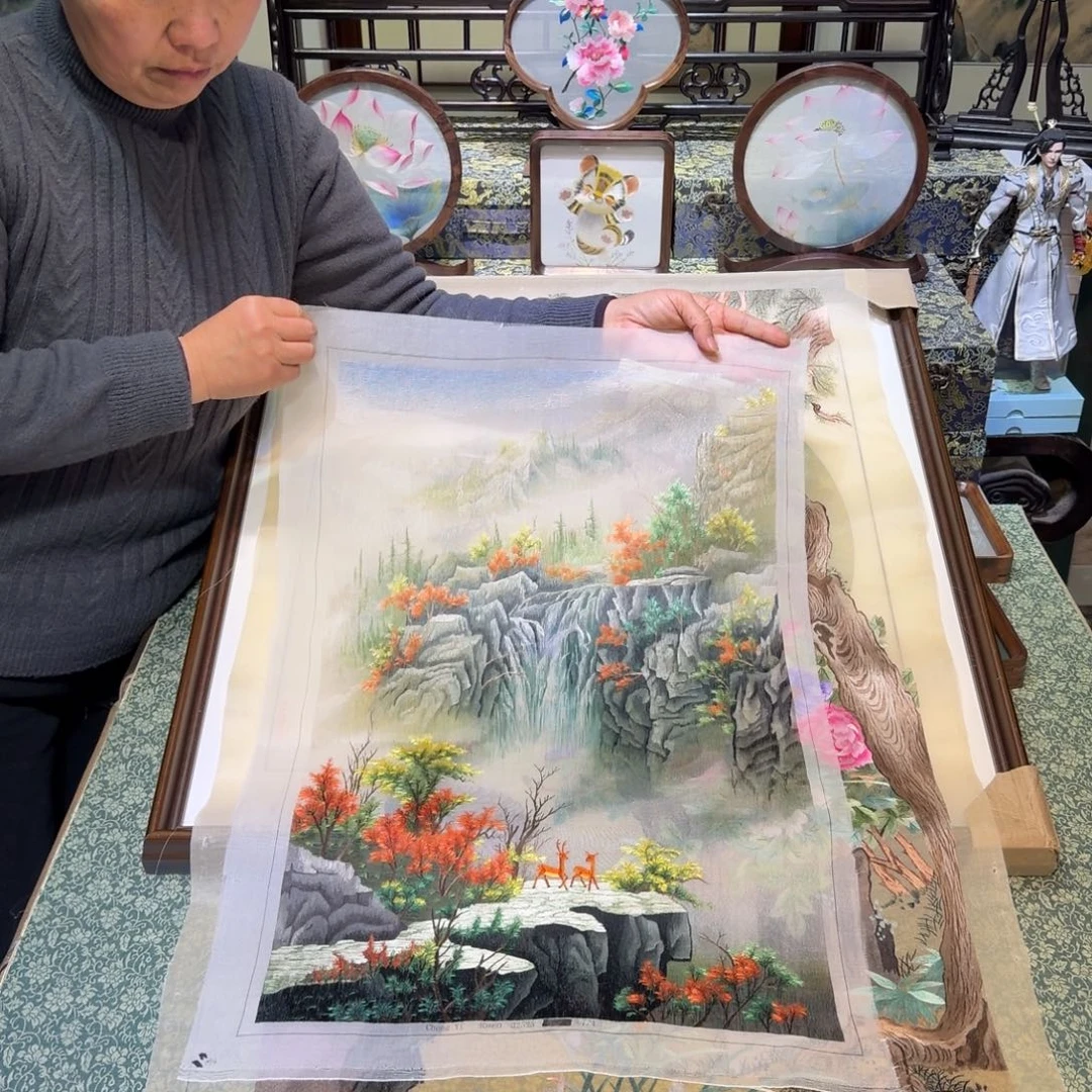 刺绣手工苏绣工艺