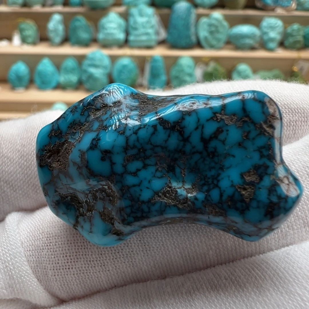 绿松石未镶嵌配饰18*32.6