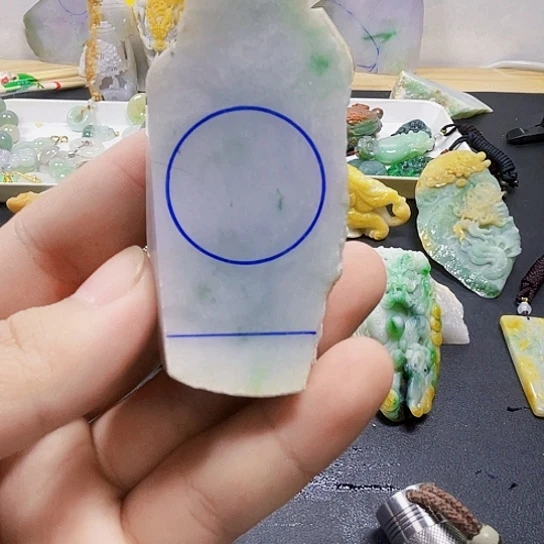 未镶嵌挂件翡翠翡翠