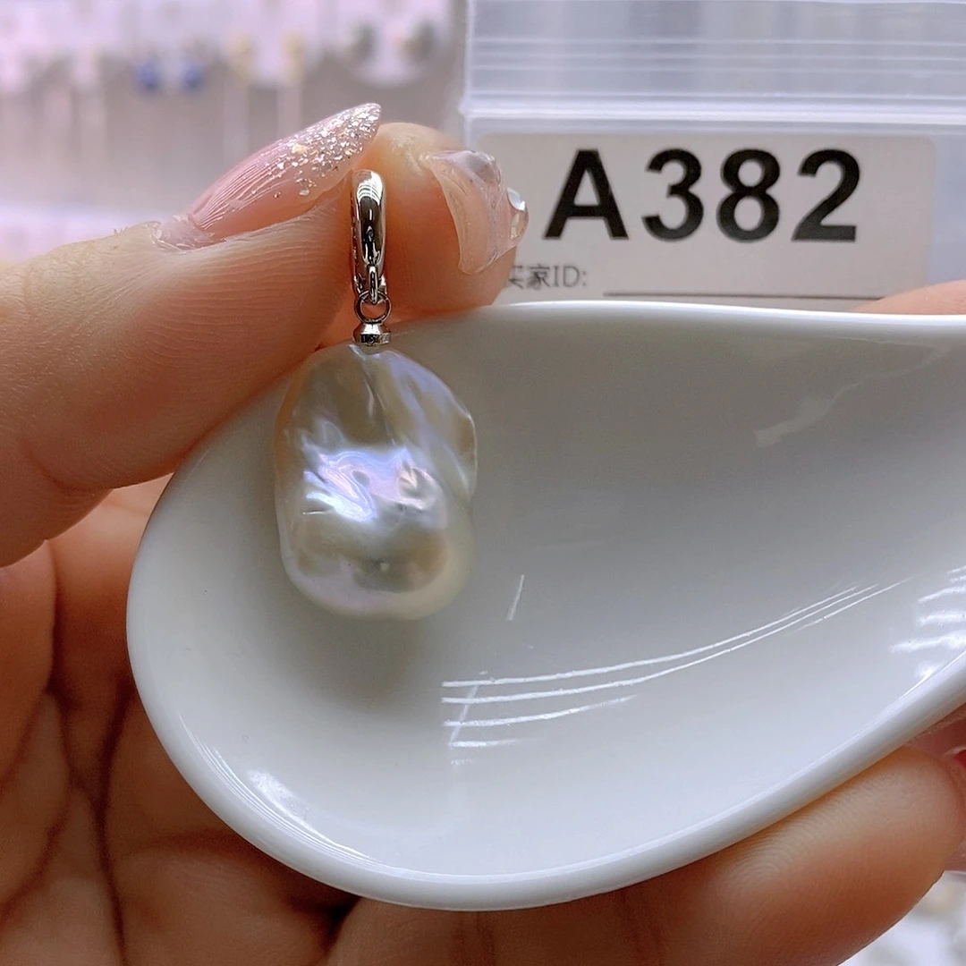 淡水珍珠颈饰银S925镶嵌