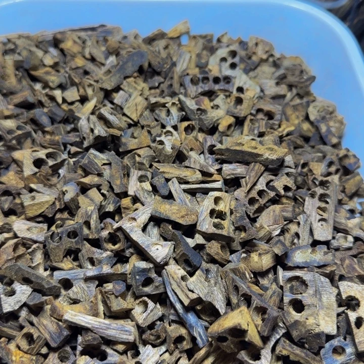 木质绿奇金沙叶碎料100克