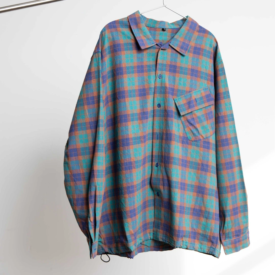 Zone11「清仓款」时尚经典中性日系长袖复古宽松ins潮流DC7004