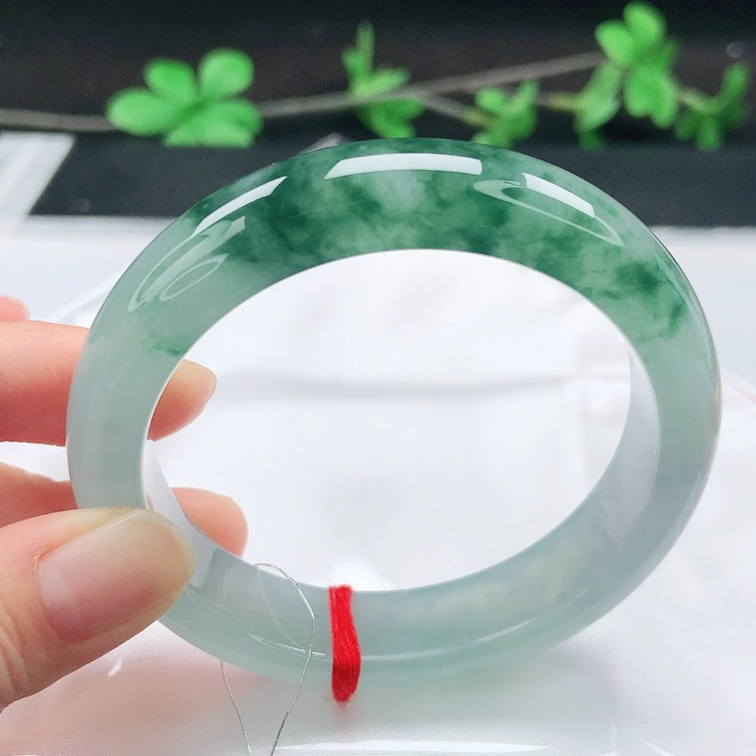 未镶嵌手镯翡翠57圈