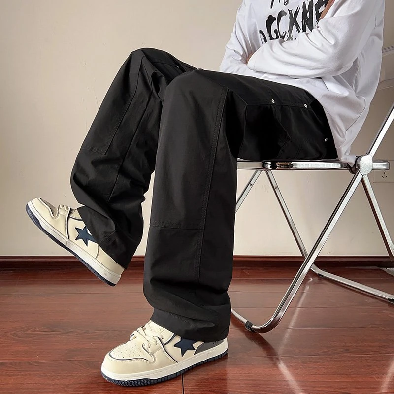 N家 潮休闲裤工装裤学生夏季长裤5069