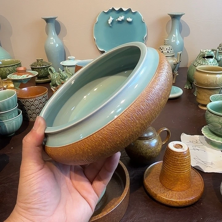 文***景瓷片龙泉青瓷福利青瓷