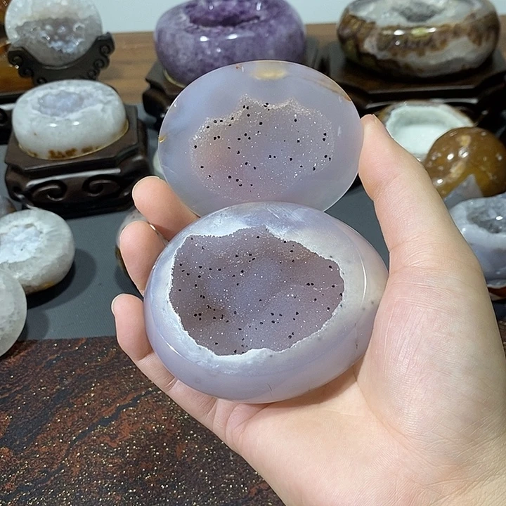 水晶未镶嵌摆件聚宝盆