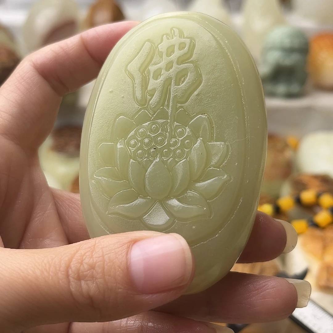 石材古青石不退换佛莲