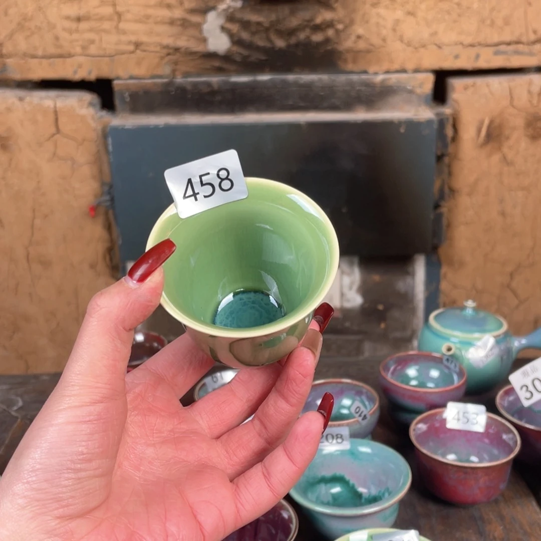 摆件钧瓷窑变精品摆件