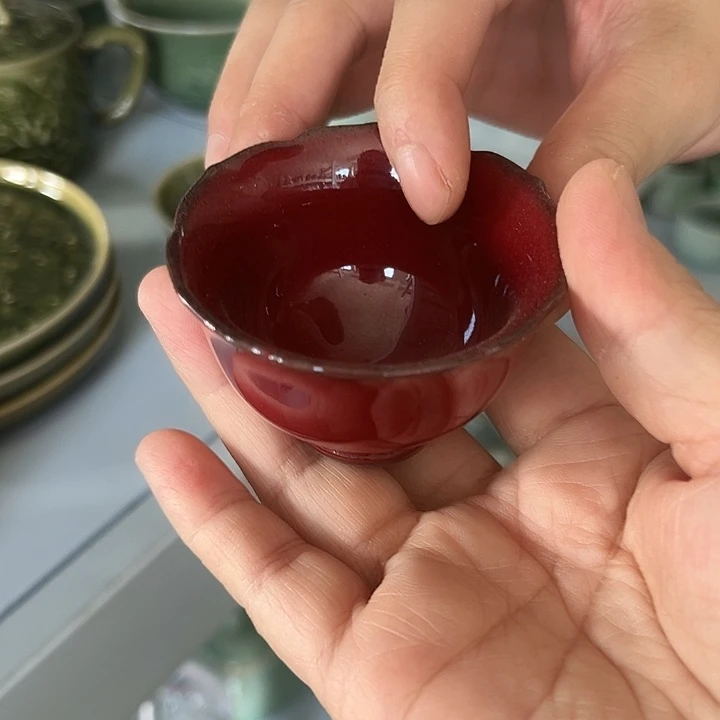 云间青瓷龙泉小米茶器