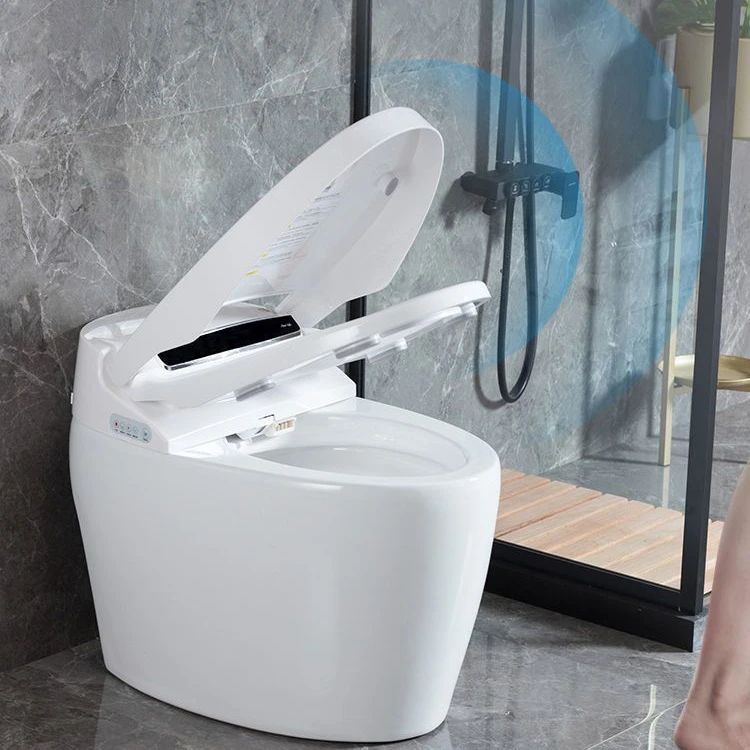 2025新款轻奢流行智能马桶家用一体式坐便语音自动翻盖多功能坐厕