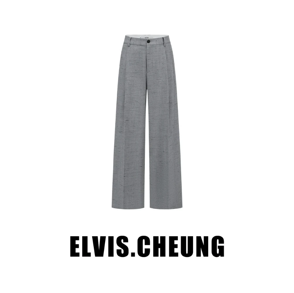 ELVIS.CHEUNG蒋云 精纺西装阔腿裤