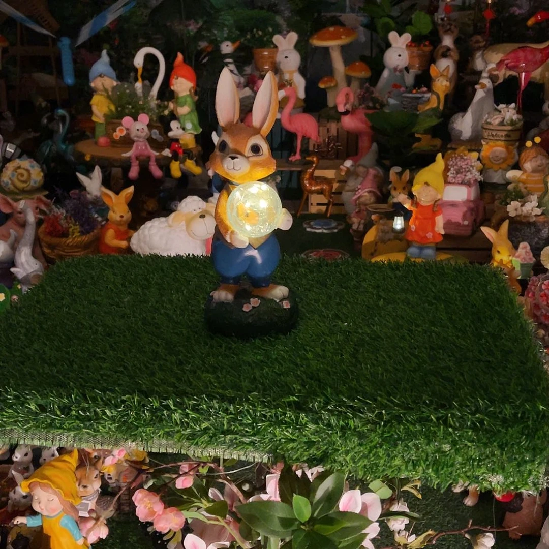 红陶花园庭院摆件